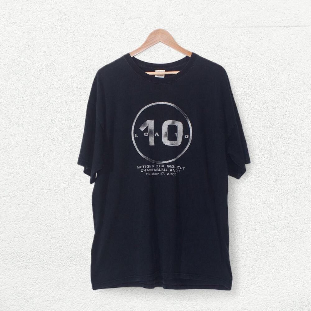 Vintage Local Motion 10 Tee in Black